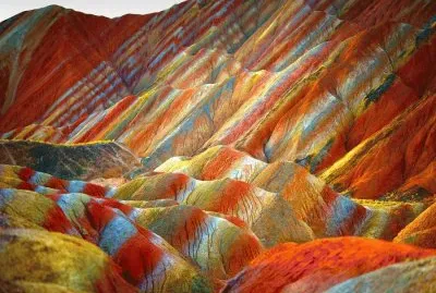 China Rainbow Mountains