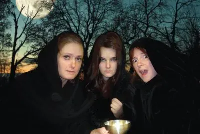 present day witch family jigsaw puzzle