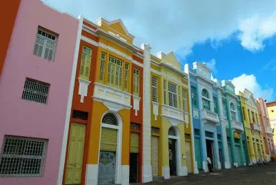 colorful houses