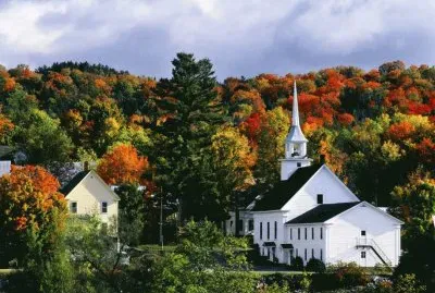 New England landscape