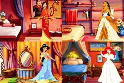 Mulan Pocahontas Jasmine Ariel