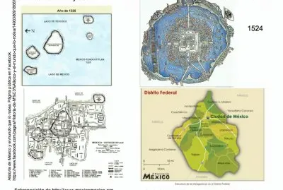Tenochtitlan y el DF jigsaw puzzle
