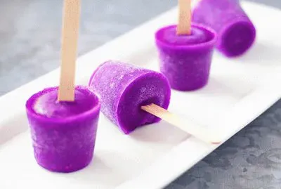 Purple Popcicles-Yummy!