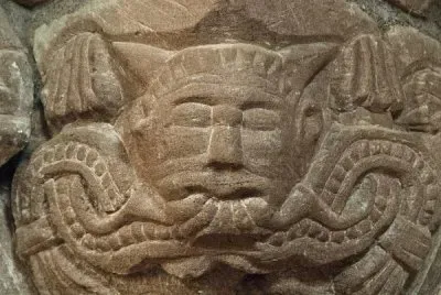The Green Man Garway Templar Church