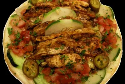 tortilla salad Tex Mex style