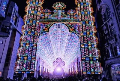 light cathedral Ghent