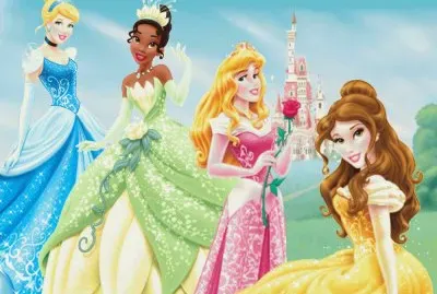 Cinderella Tiana Aurora Belle