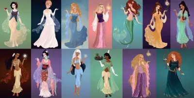 Princesses as goddesses