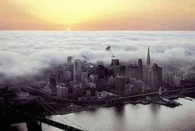 foggy San Francisco
