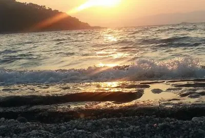 Tramonto in Grecia