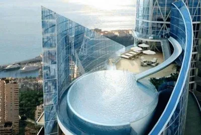 multimillion dollar water slide penthouse