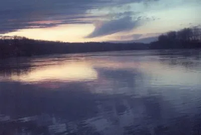 evening on the lake