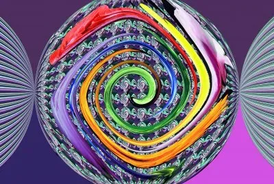 swirl circle