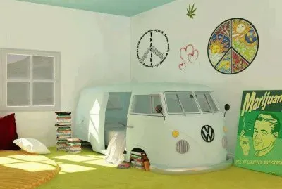 60s bedroom
