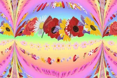 Pastel flowers jigsaw puzzle