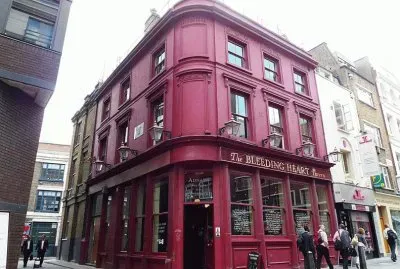 bleeding heart tavern london