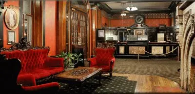 haunted Crescent Hotel interior