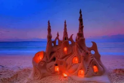 castillo de chocolate