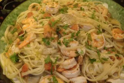 shrimp with pasta
