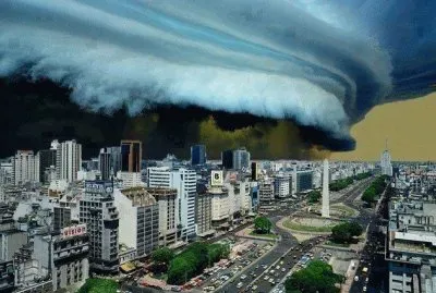 cloud over Argentina