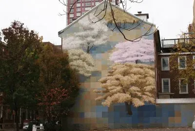 spring mural Philadelphia