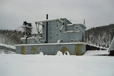 Gold dredger Yukon territory