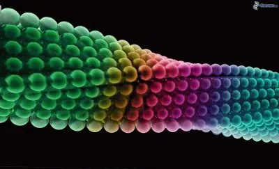 פאזל של colored balls