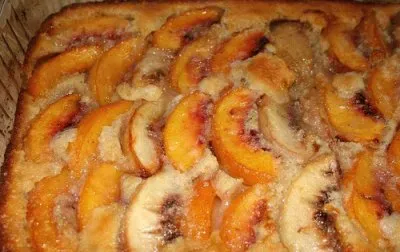 פאזל של peach cobbler