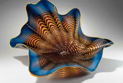 chihuly blue