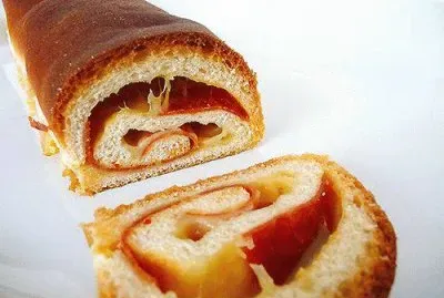 caramel apple roll