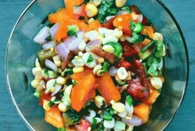 tomato corn salsa