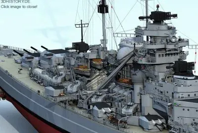 פאזל של Bismarck model