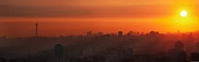 amanecer en la ciudad