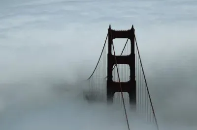 fog and golden gate jigsaw puzzle
