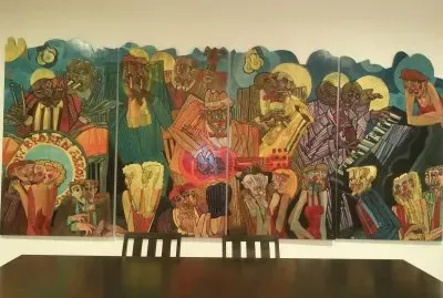 mural en el hotel atlantis lois veracruz