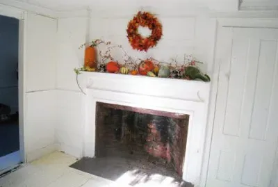 פאזל של country fall mantel