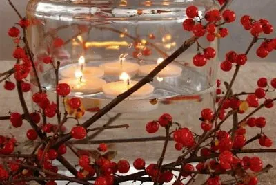 bittersweet and floating votives jigsaw puzzle