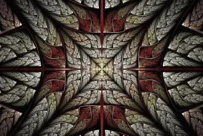 פאזל של fractal cross