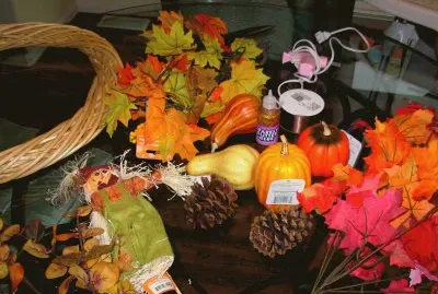 craft time on the porch