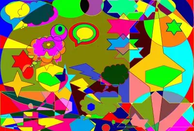 caos colorido jigsaw puzzle