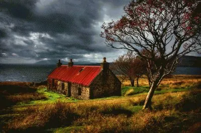 ruin Isle of Skye jigsaw puzzle