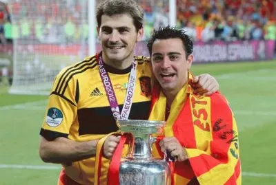 Iker y Xavi jigsaw puzzle