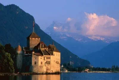 Castelo de Chilon - Montreux - SuÃ­Ã§a jigsaw puzzle