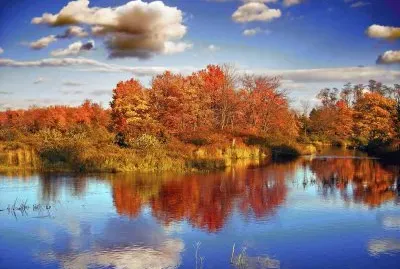 Poconos lake