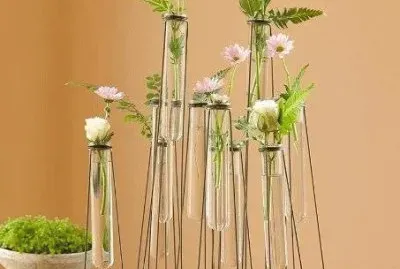 beaker vases