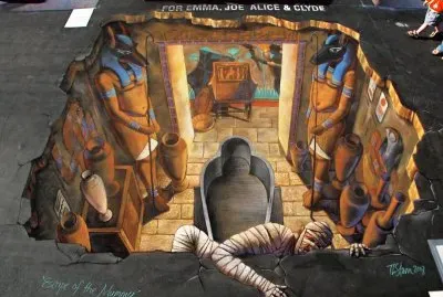 chalk painting