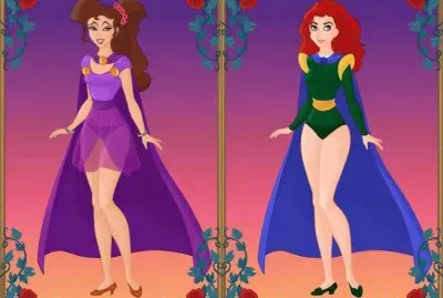 SuperHeroines Megara Merida