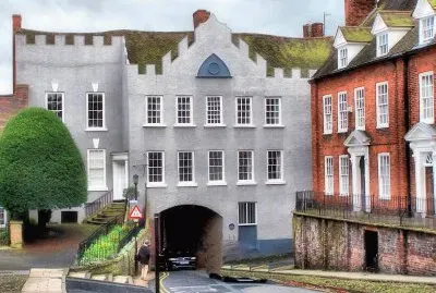 Barbican Buildings Ludlow jigsaw puzzle
