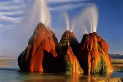 Fly Geyser Nevada