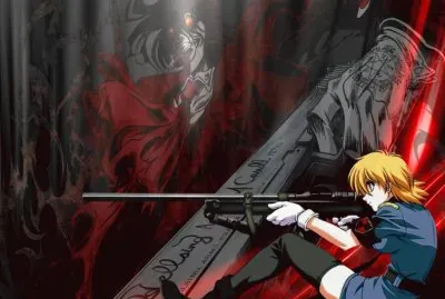 Victoria Seras y Alucard
